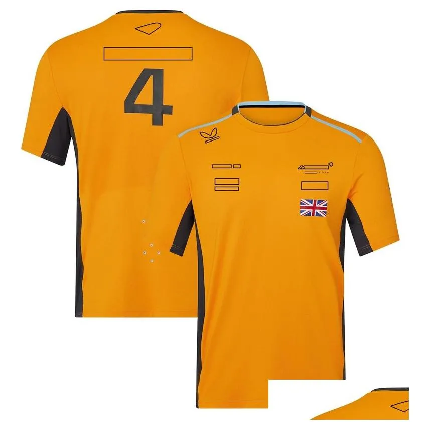 Apparel 2023 Summer New Shortsleeved Racing Clothing Team uniform men`s customized casual quickdrying Tshirt