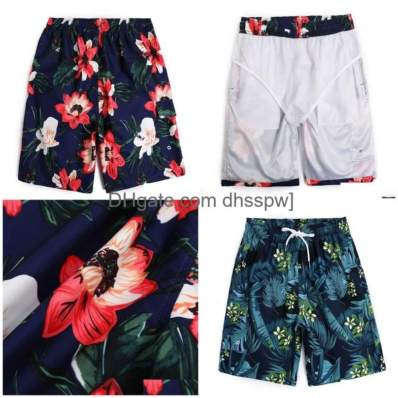 summer beach shorts casual loose fitting european size mens pants