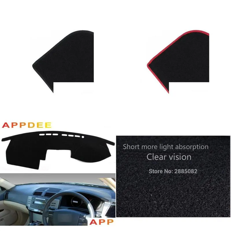 APPDEE For mark x 20042009 Car Styling Covers Dashmat Dash Mat Sun Shade Dashboard Cover Capter 2005 2006 2007 2008 RHD16339223