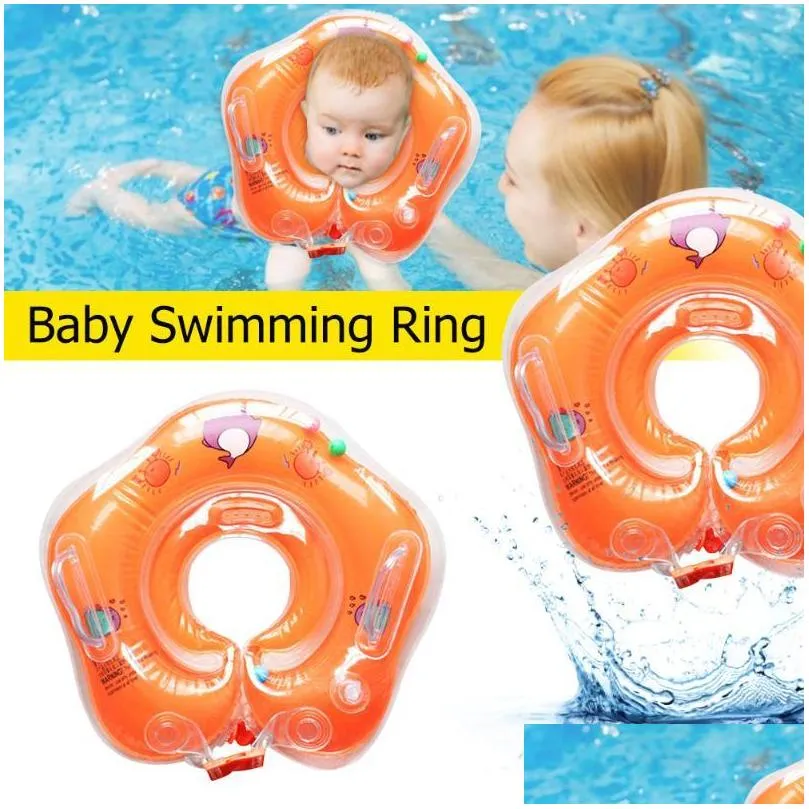 Life Vest Buoy Swimming Baby Accessories Neck Ring Tube Safety Infant Floa Drop Delivery Sports Outdoors Water Dhb27