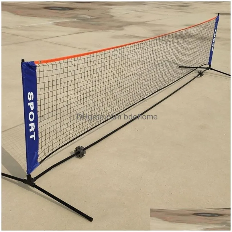 Sets Badminton Sets Portable Tennis Net Sports for Pickleball Soccer Training 230523