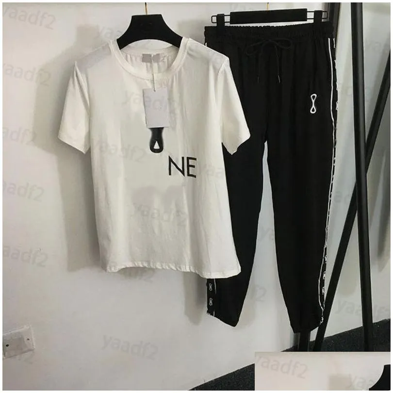 Designer Tracksuits For Women Two Pieces Sets Sweatshirt Ladies Loose Jumpers T Shirt Woman Clothes