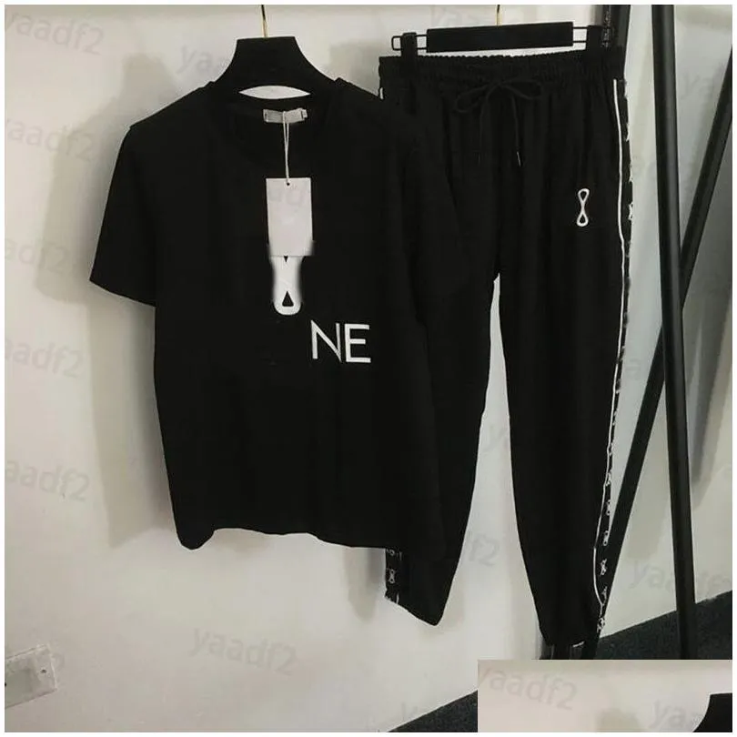 Designer Tracksuits For Women Two Pieces Sets Sweatshirt Ladies Loose Jumpers T Shirt Woman Clothes