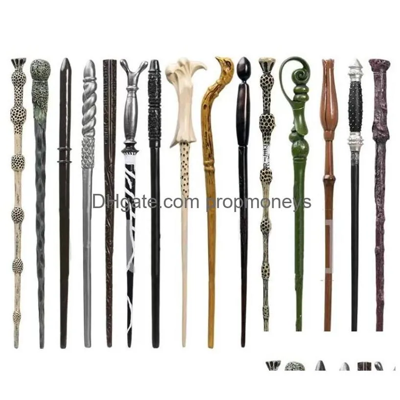 2022 new creative cosplay 42 styles hogwarts series magic wand magic stick new upgrade resin magical wand