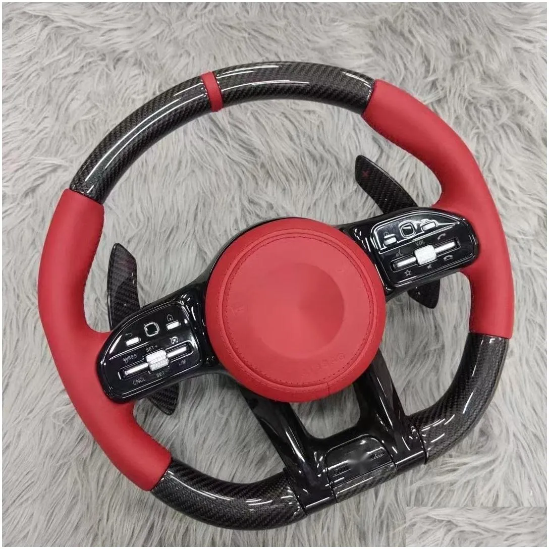 AMG Steering wheel for  AMG GT W190 C190 W205 C205 W166 W167 W177 W213 W217 C217 W222 W223 W253 W257 W292 W463 W464 a sls c e sl m g cl cla gle slc