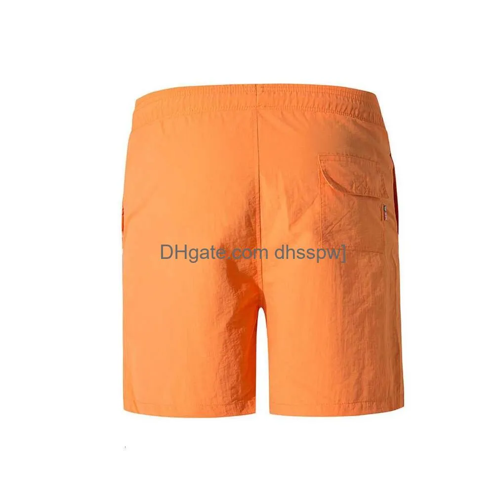 2024 mens sports shorts casual wide pine tower veet three part pants with inner lining