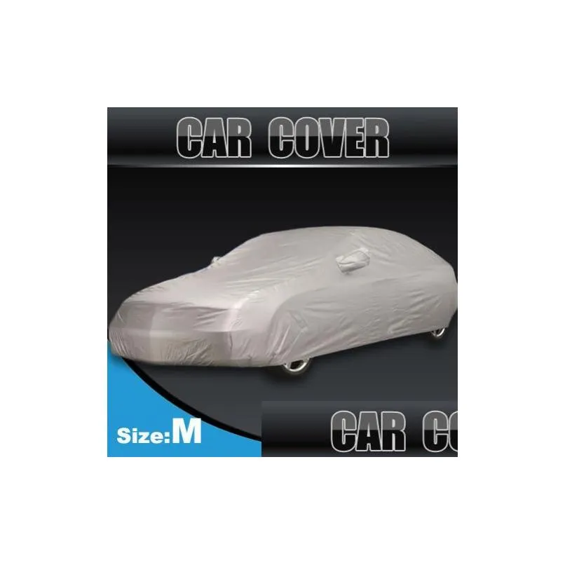Full Car Cover Waterproof Sun UV Snow Dust Rain Resistant Protection S M L XL 3006302
