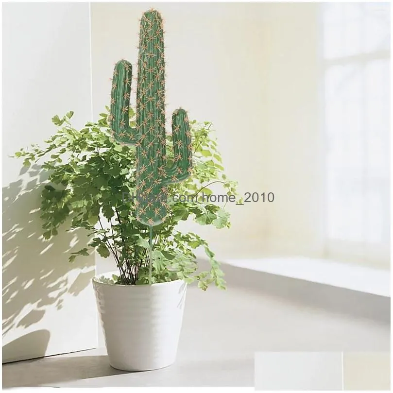 decorative flowers delicate cactus model banquet ornament small plant paste line simulated adornments