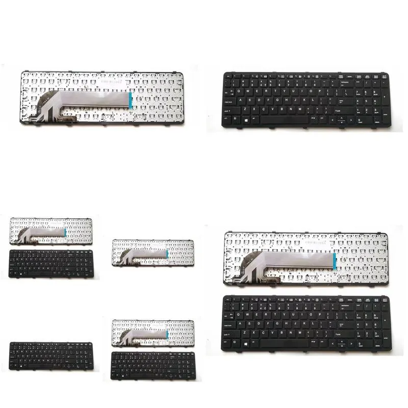 US Black New English Laptop Keyboard FOR HP 450 G0 450--G1 450 G1 455 G1 G2 768787-001 Probook 450 G0 455 G1 470 G1