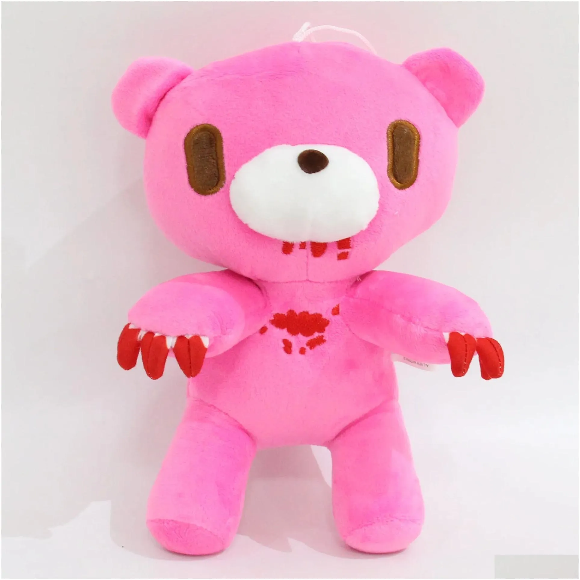 2024 Wholesale Cute Pink Bear Plush Toys Children`s Games Playmates Holiday Gifts Room Decor