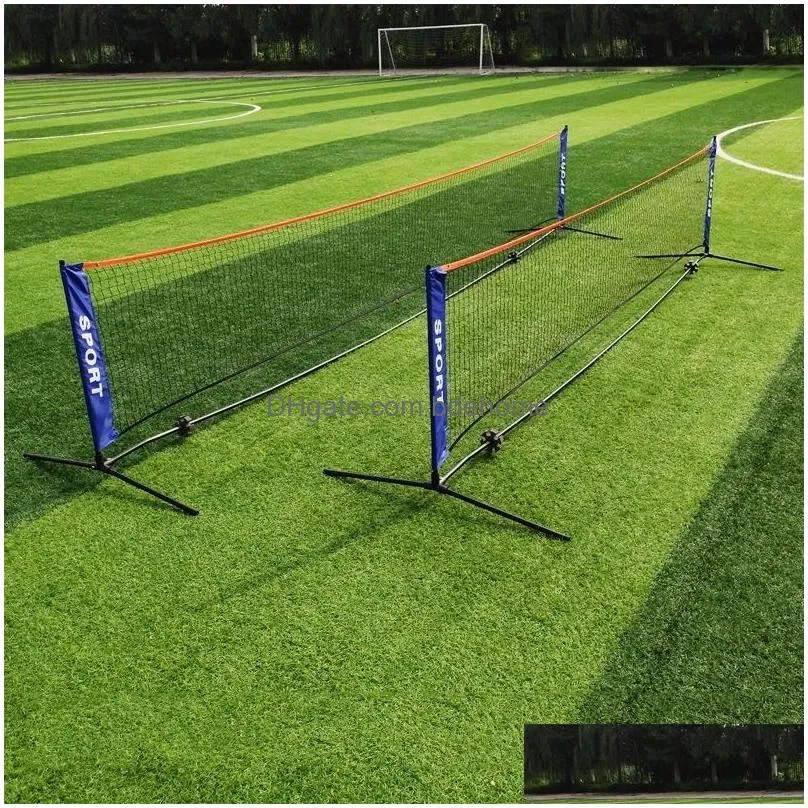 Sets Badminton Sets Portable Tennis Net Sports for Pickleball Soccer Training 230523