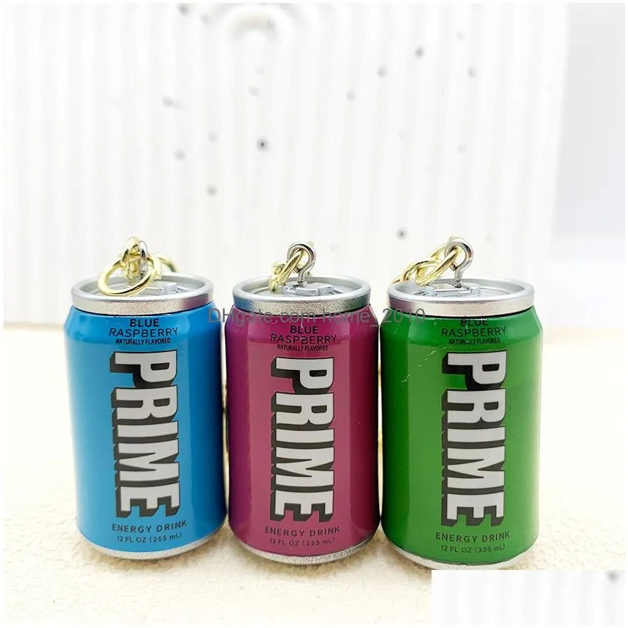 3hzl keychain prime drink network celebrity beverage bottle keychain simulated canned beverage bottle pendant