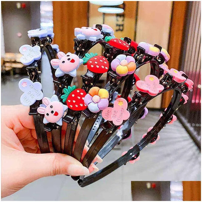 Hair Accessories Summer Girls Bands Clip Hoop Korean Princess Girl Kid Pin Headband Kids Headwear T220907 Drop Delivery Baby Maternit Dhpnq