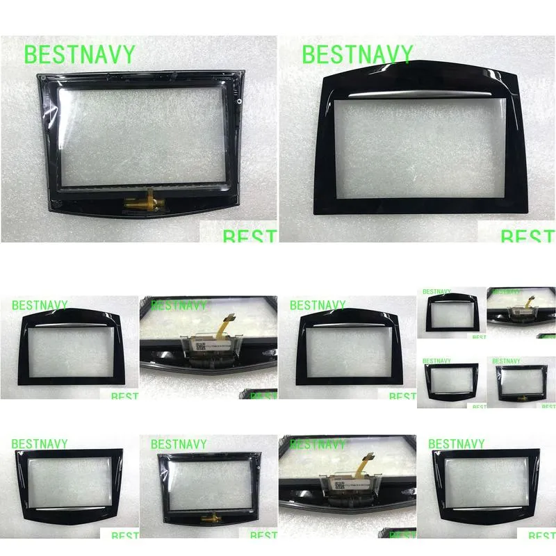 Free Express 100%Original new OEM Factory touch screen use for Cadillac car DVD GPS navigation LCD panel Cadillac touch display