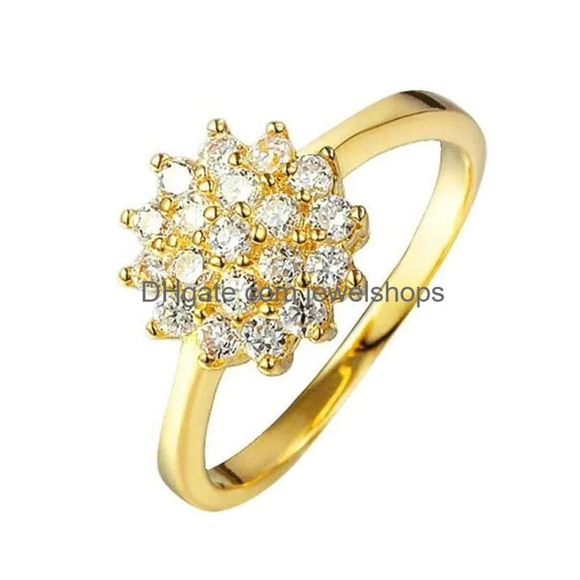 14k yellow gold 1.5 carats diamond ring for women luxury engagement bizuteria anillos gemstone wedding jewelry gift