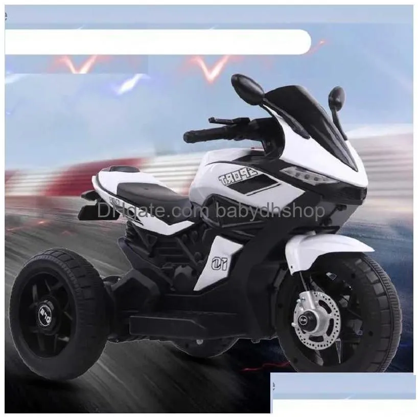 bikes ride-ons doki toy childrens electric motorcycle tricycle 2-6 boys and girls electric toy car can sit people stroller battery car 2023