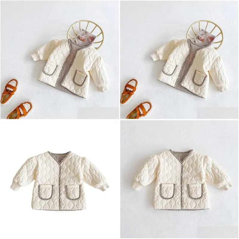 Jackets Toddler Girls Boys Autumn Winter Padded 4t Jacket Big Coat Cold Control Youth Coats