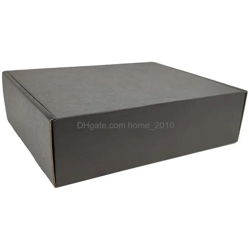 gift wrap black box cardboard corrugated mailer boxes for small business packaging craft gifts giving productsgift