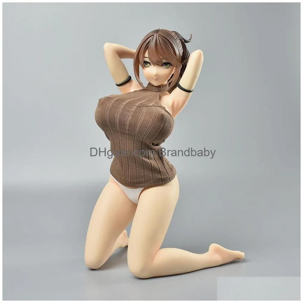 cartoon figures 27cm nsfw native hinano sexy nude girl model pvc anime action hentai figure adult toys doll gifts