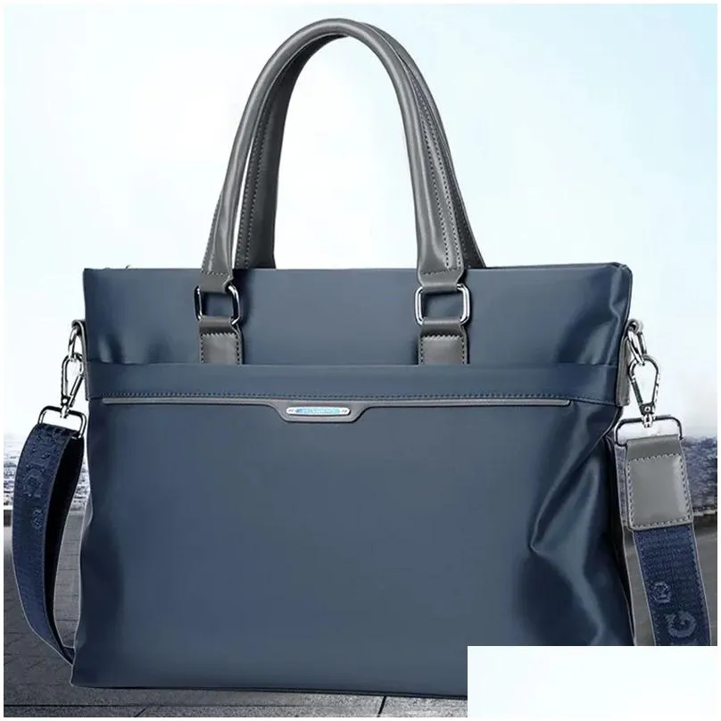 Backpack New Briefcase Bag Men Handbag High Quality Business Famous Brand Shoulder Messenger Bags Office 14 inch Laptop Bag