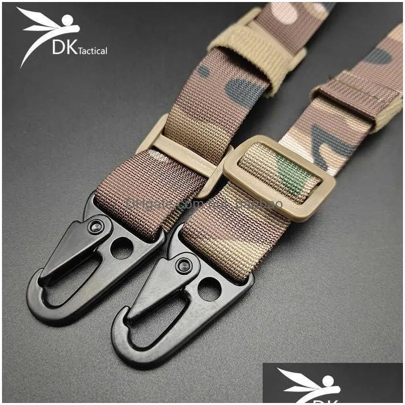 protection rock protection outdoor rifle sling strap removable modular 2 point /1 point sling padded tactical crossbody strap airsoft