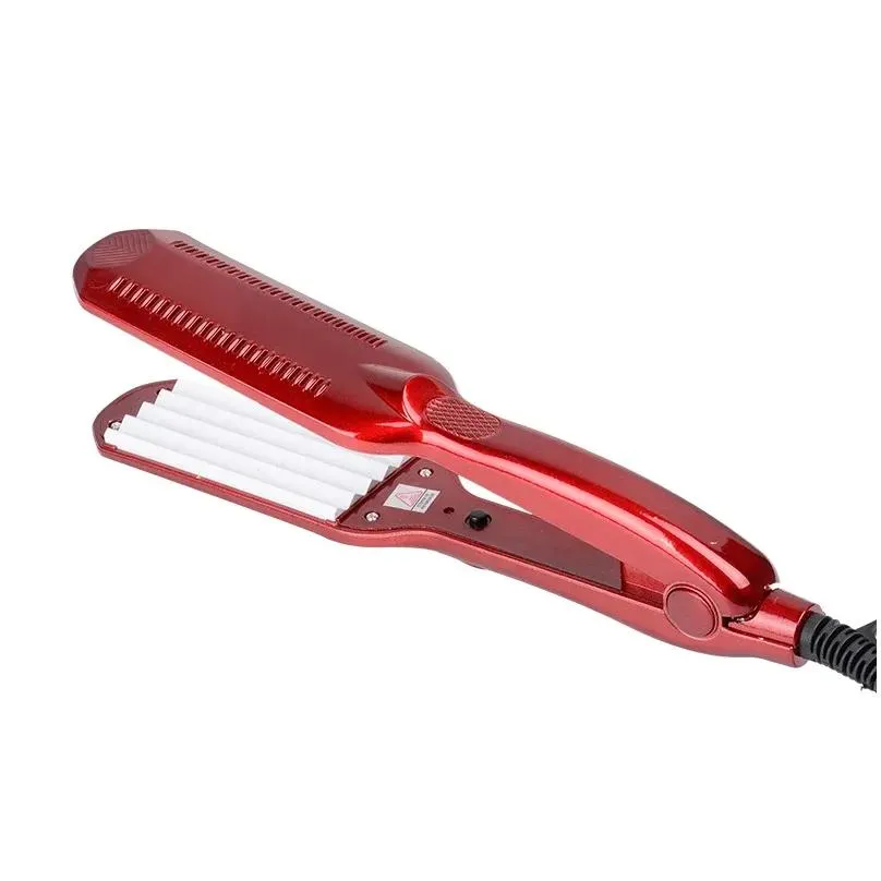 Irons Temperature Control Corrugated Curling Hair Straightener Crimper Fluffy Small Waves Hair Curlers Curling Irons Styling Tools