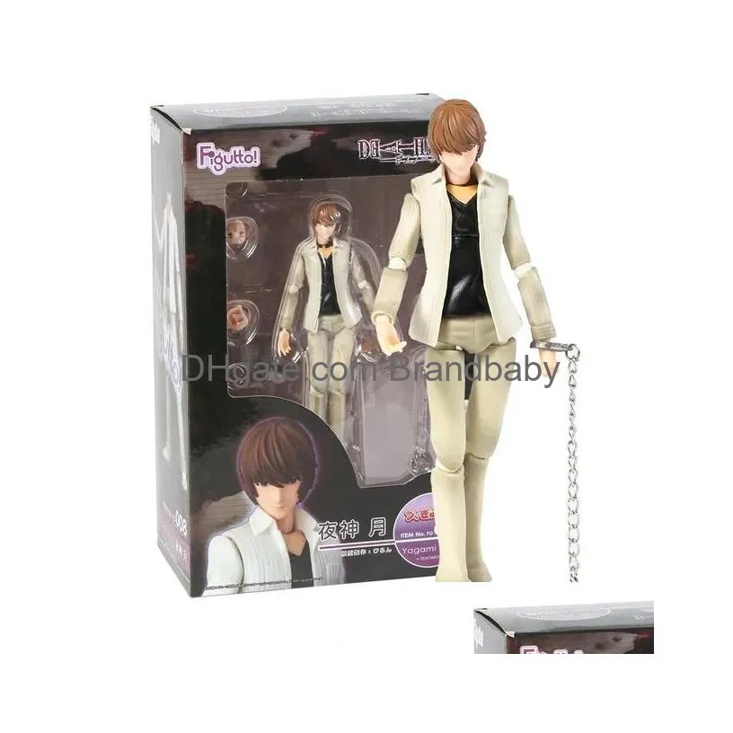 novelty games death note figutto yagami light / ryuk action pvc collection model toy anime figure toy