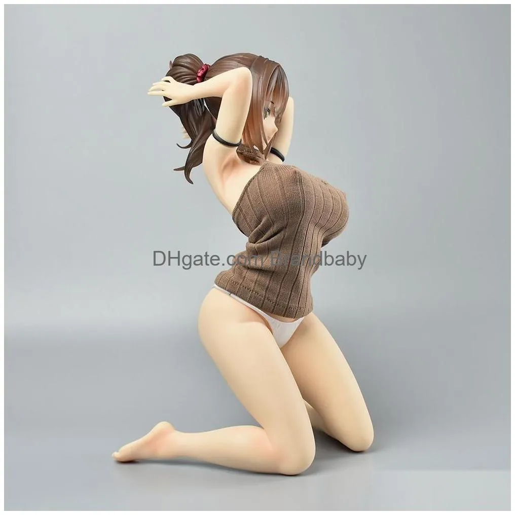 cartoon figures 27cm nsfw native hinano sexy nude girl model pvc anime action hentai figure adult toys doll gifts