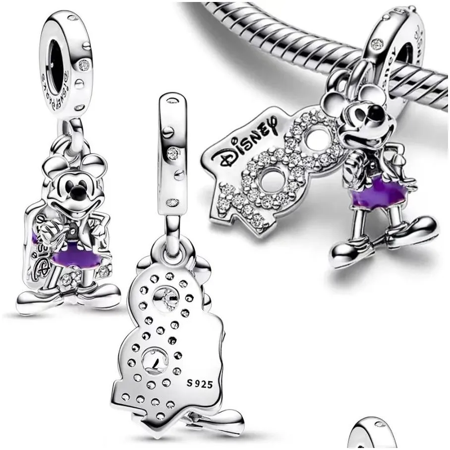 Charms 925 Sier Beads Fit Women Charm Charming And Cute Character Pendant Drop Delivery Jewelry Findings Components Otuiz