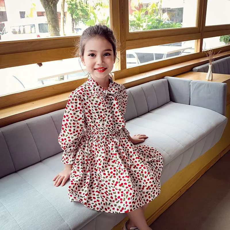 New children`s clothing girls baby spring and autumn clothes girls casual blazer solid color dot dress cloth set suit1