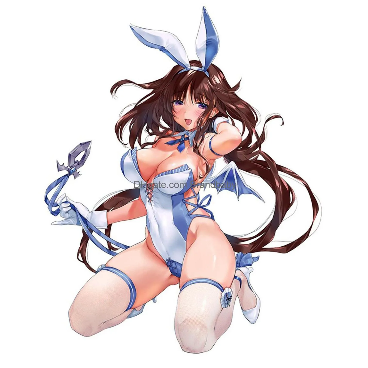 cartoon figures 28cm native maria onee-chan sexy cute nude bunny girl model anime action hentai figure adult collection toys doll