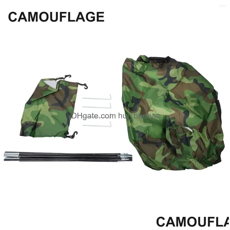 tents and shelters camouflage tent sturdy 2 person camping with anti uv coating water resistant fabric mesh roof for ventilation