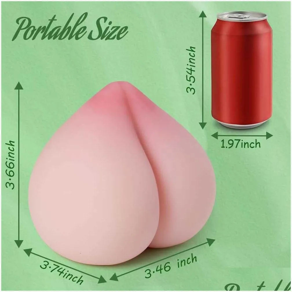 sex massager peach shape masturbator adult toys for menp ussys olla ssw ithr ealistict