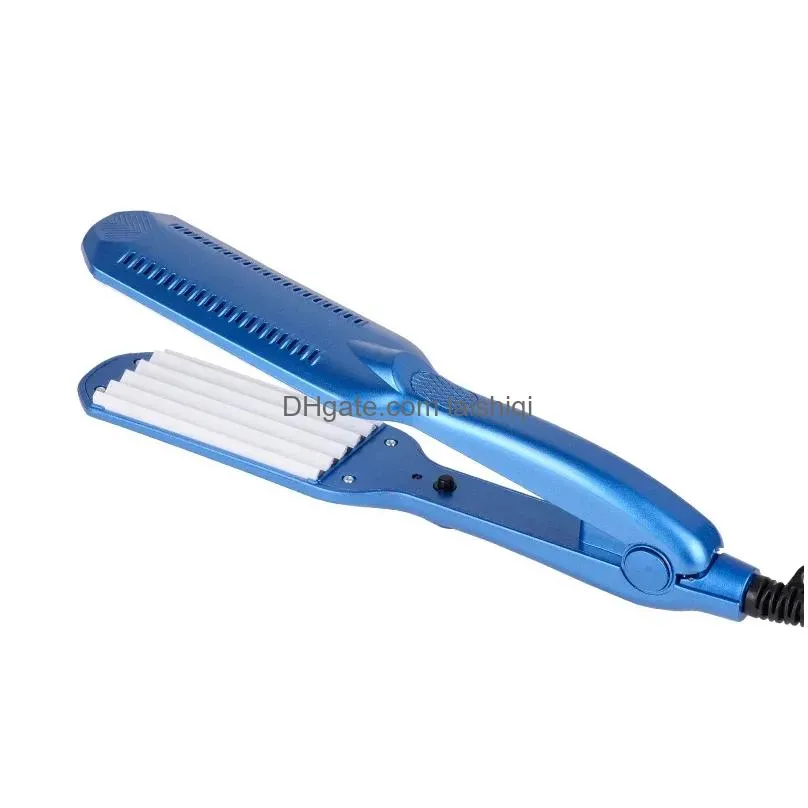 irons temperature control corrugated curling hair straightener crimper fluffy small waves hair curlers curling irons styling tools