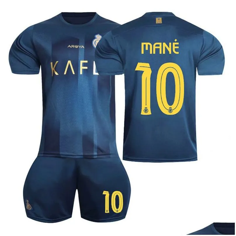 2324 Riyadh Victory Football uniform No. 7 Cristiano Ronaldo shirt 10 Mane adult children men`s and women`s suits