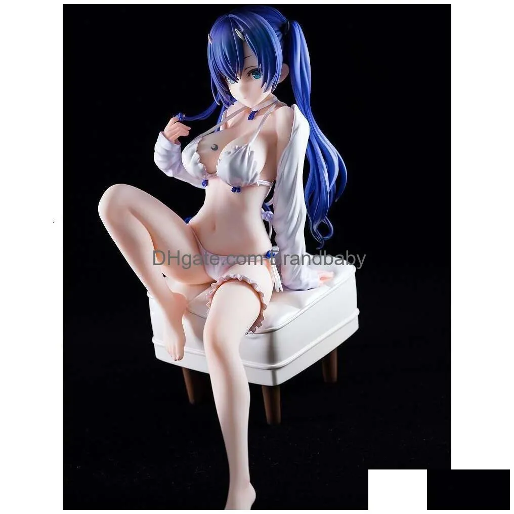 finger toys native japanese anime figures demon girl ver. 1/6 pvc action figurine kawaii accessories home decor adult collection model