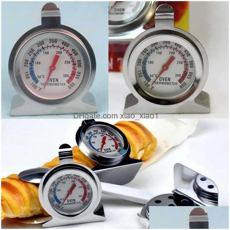 stainless steel 50-300 celsius special oven thermometer instant read dial temperature gauge bbq grill monitoring thermometers jy0518