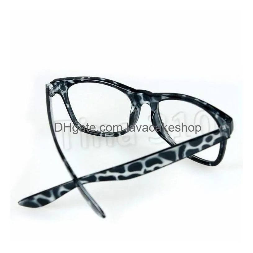 sunglasses unisex sunglasses rivet sunglasses retro color unisex punk geek style clear lens glasses party favor t2c5152