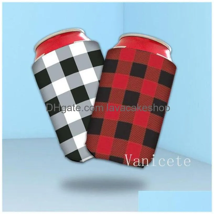 diving material drinkware handle easy to pull can sleeves cola cup covers canned beer bottle cover t9i002312