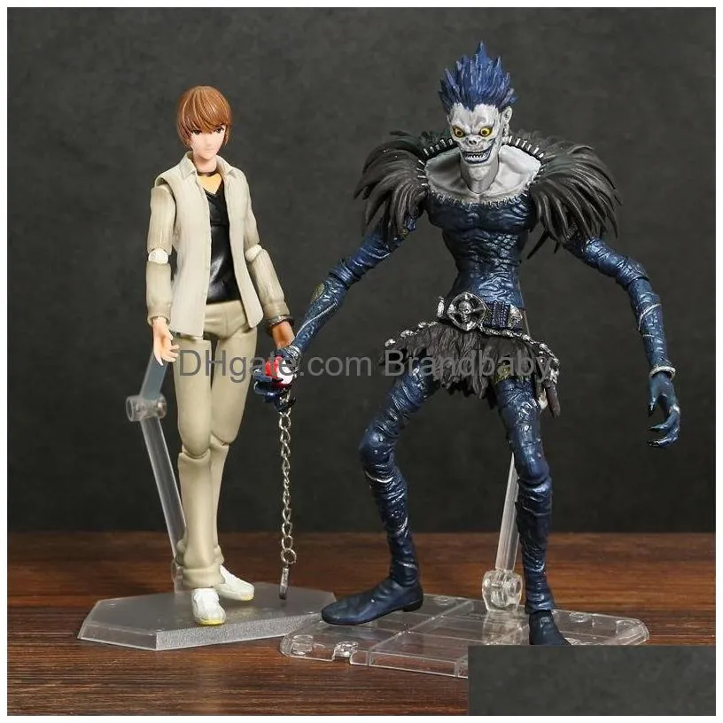 novelty games death note figutto yagami light / ryuk action pvc collection model toy anime figure toy