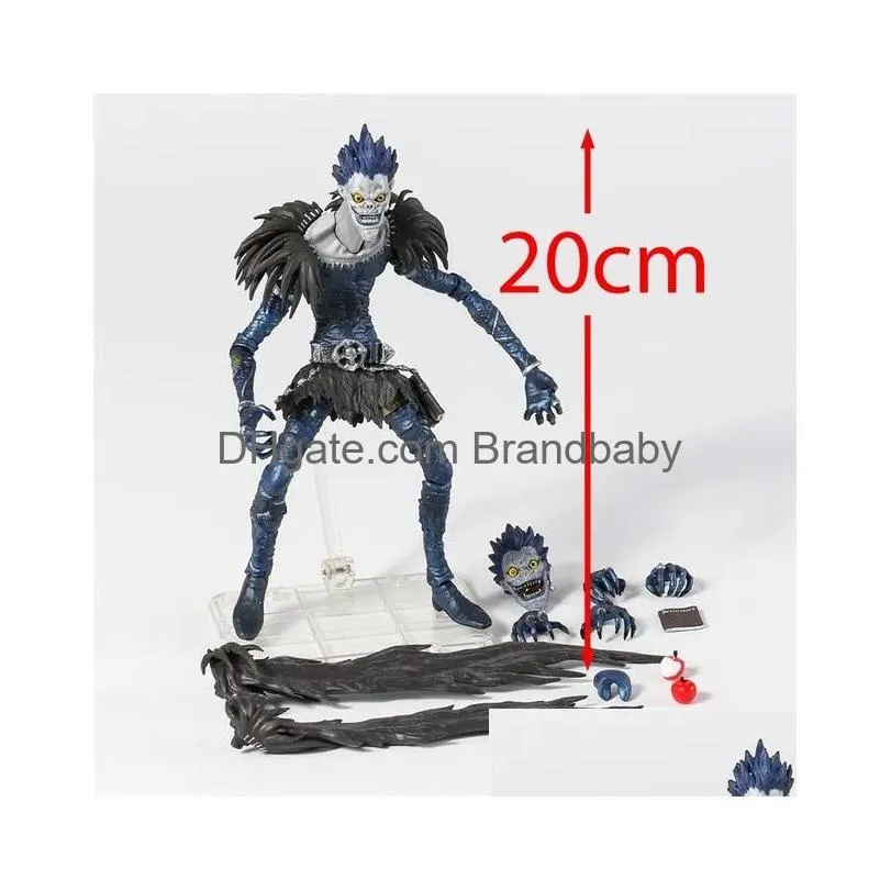 novelty games death note figutto yagami light / ryuk action pvc collection model toy anime figure toy