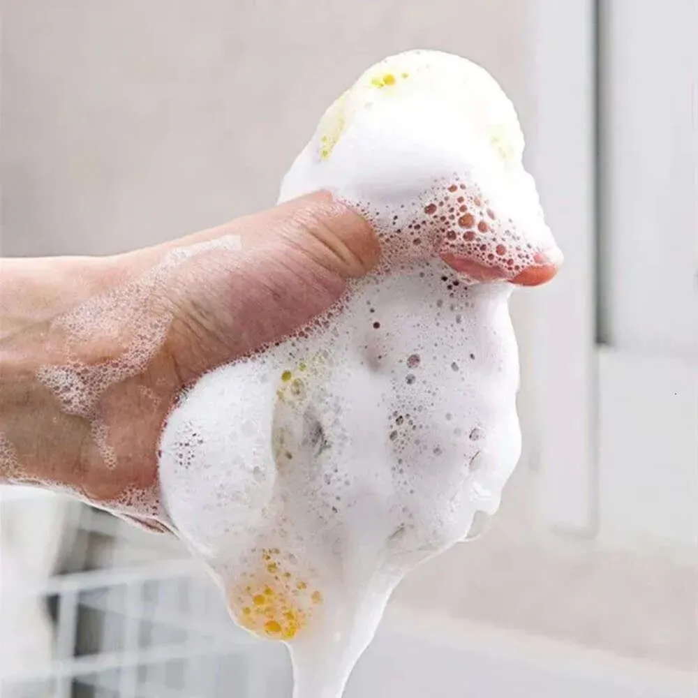 Pan Double Sponge Side Pot Dishwashing Wash Sponges Household Cleaning Tools Kitchen Tableware Dish Washing Brush 2023 s ing