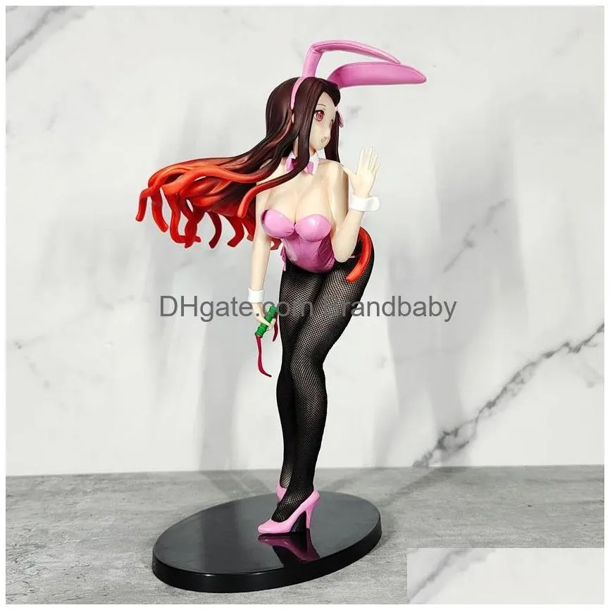 decompression toy 25cm demon slayer kamado nezuko bunny girl sexy anime figure kimetsu no yaiba nezuko action figure japanese adult model