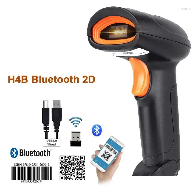 Series Wireless Code Scanning Gun Support Fast Recognition QR For Supermarket Store Cashier/Express Delivery