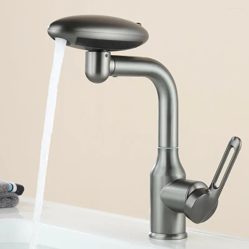 Kitchen Faucets 360ﾰ Rotatable Four-Mode Faucet Replace Heavy Duty Rustproof Tap For Bathroom