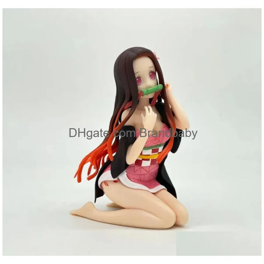 anime manga anime figure demon slayer kimetsu no yaiba kamado nezuko sexy girl pvc action figure hentai figure toy brinquedos