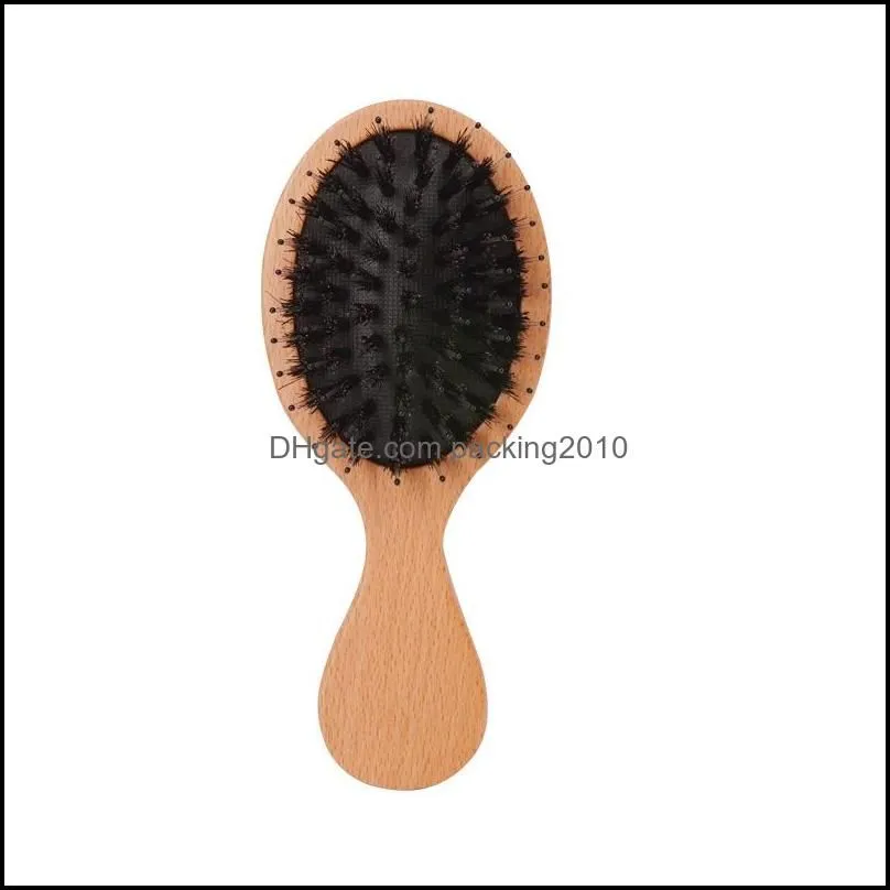 Disposable Comb Factory Air Cushion Mas Bristle Comb Wide Tooth Double Head Flat Pointed Tail Professional Hair Salon Styling Combs