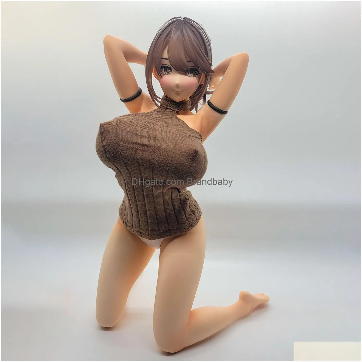 cartoon figures 27cm nsfw native hinano sexy nude girl model pvc anime action hentai figure adult toys doll gifts