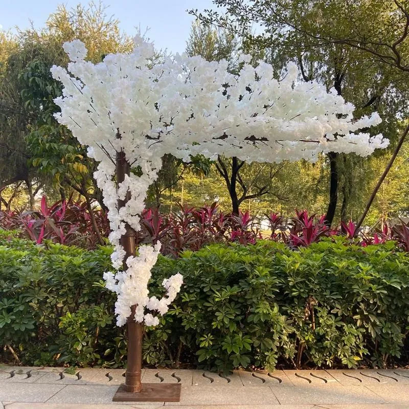 Decorative Flowers Artificial Ginkgo Tree Simulation Large Indoor And Outdoor Decoration Wedding Home Garden