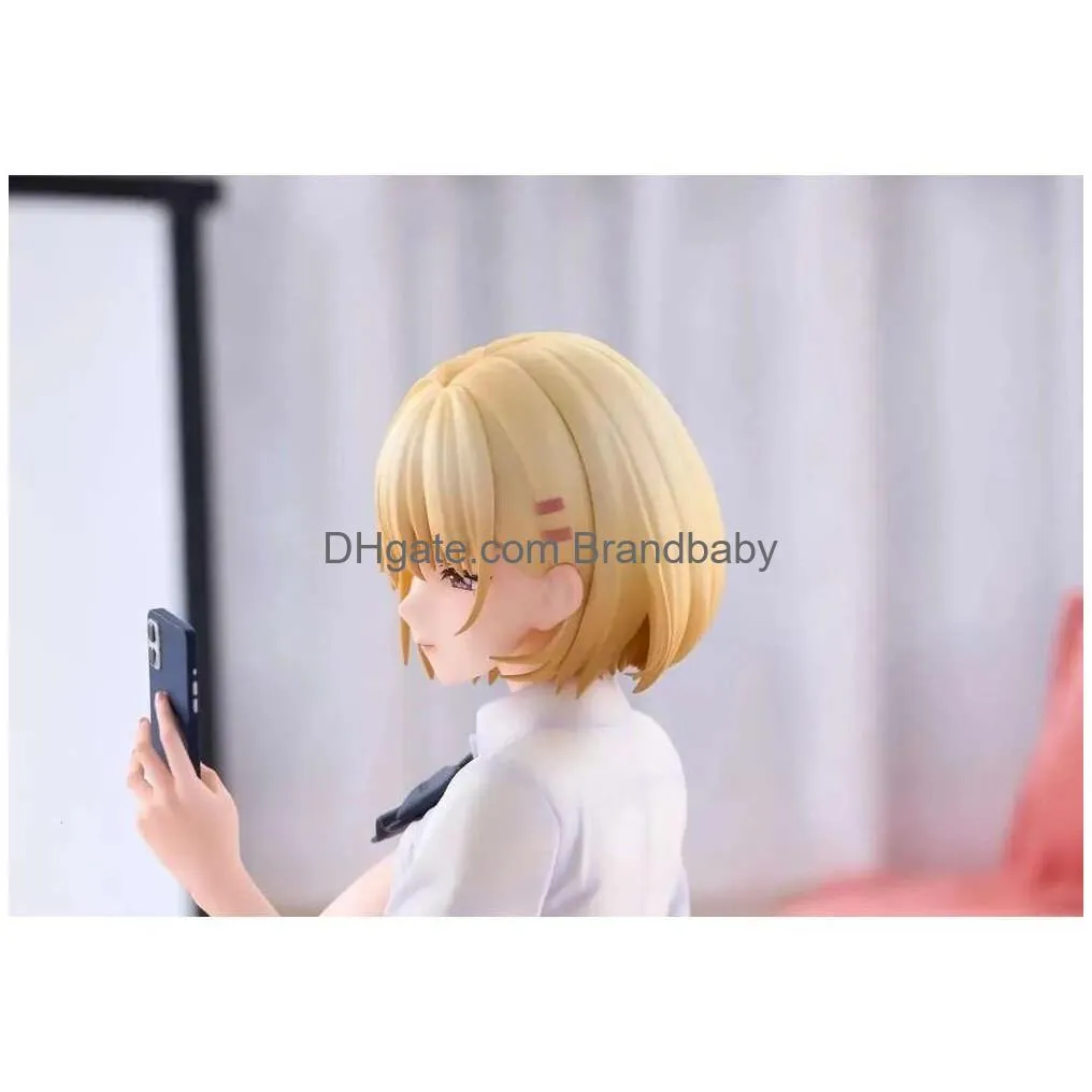 finger toys 15cm nsfw lovely project himeko cute sexy girl anime pvc action figure adult hentai collectible model doll toys gift